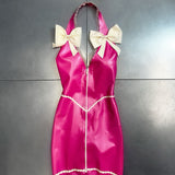 CUPCAKE LATEX DRESS PINK