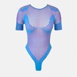 Vivian Bodysuit Crypto Blue