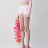 Dench Hot Pants Pink Gingham