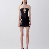 Coco Dress in Jet Black