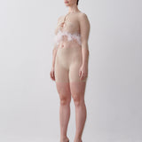 Brianna Biker Shorts in Taupe
