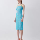 Blair Midi Dress WKD Blue