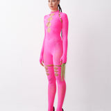 Isamaya Jumpsuit Shocking Pink