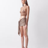 Kennedy Micro Skirt Kahlua Sequin