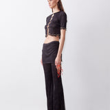Pebbles Pants Black Logo