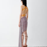 Rhinestoned Marjan Dress Cosmo