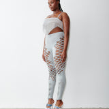 Rhinestoned Ella Top Mojito