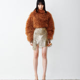 Belle Crop Jumper Mocha