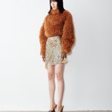Belle Crop Jumper Mocha