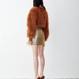 Belle Crop Jumper Mocha