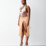 Chloe Skirt Biscotti
