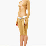 Yasmin Bikini Trousers Biscotti