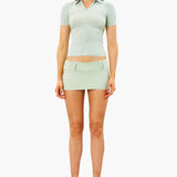 Suzan Micro Skirt Adventurine