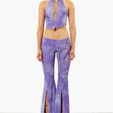 Tatjana Leather Trousers Poison
