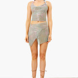 Rhinestoned Bambi Top Mirage
