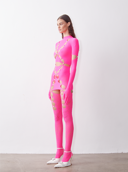 Taylor Jumpsuit Shocking Pink