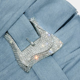 Calamity Corset Coastal Fog